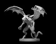 Jersey Devil V2 Cryptid Monster Manual 28mm Scale DND D&D Tabletop Mini
