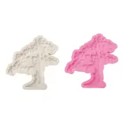 Pine Tree Silicone Mold Cake Baking Mold for Making Fondant Chocolate Non-stick