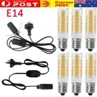 Salt Lamp Power Cord Cable E14 1.8m Dimmer Control ON/OFF Button Switch E14 Bulb