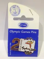SYDNEY 2000 OLYMPIC GAMES 2 YEARS TO GO PIN BADGE #556