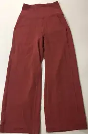 Lululemon Women’s Align Wide Leg Crop LW6BHFS SFCR Soft Cranberry Pink Size 2