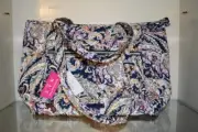 Vera Bradley Work Tote Tangier Paisley 25245-12164 NWT