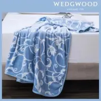 在飛比找蝦皮購物優惠-WEDGWOOD 豐饒之角超細纖維印花毛毯、旅行毯、毯子