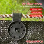 20/50Pcs Sun Shade Net Clip Greenhouse Cloth Fix Clamp Plastic Hook Garden Tool