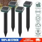 Snake Repeller Rat Mouse Trap Pest Ultrasonic Solar Powered Repellent Rodent AU