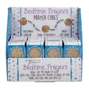 Bedtime Prayer Cube Display 24 Pcs Size 7 X 6.5 X 5.25in Each individually Boxed
