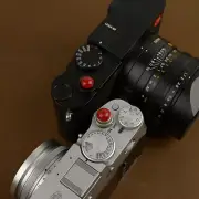 Red Hat Camera Shutter Button for Leica M11 Q3 Fujifilm X100V XT30 XT5 XS20 XH2S