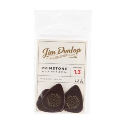 NEW Dunlop 511P Primetone Standard Smooth Picks (3), 1.3mm