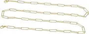 [Minkissy] Stainless Steel Eyewear Chain Glasses Chain for Women Gold Eyeglass Straps