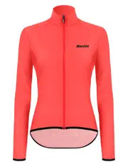 Santini Nebula Puro Women's Windbreaker Jacket - Pink Size L