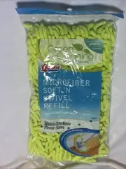Quickie Swivel Soft Hardwood Dust Mop Refill for Mop Yellow NEW
