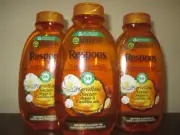 3x Garnier response caring shampoo nectar argan & camelia oils 200 ml (6.8oz