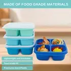 Compact Design Lunch Container Backpack Box Leakproof Stackable Bento Boxes 4