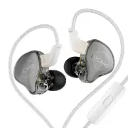 KZ EDC PRO Wired Earphone 3.5mm Jack Earbuds Large Dynamic Drivers Bass HiFi Monitor with Detachable Audio Cable In-ear