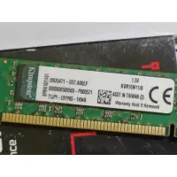 在飛比找蝦皮購物優惠-金士頓 KVR16N11/8 短版 8G DDR3 1600