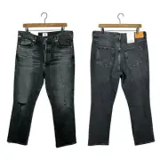 Citizens of Humanity 32 NWT Black Jolene Vintage Slim Leg Ankle Jeans in Secrets