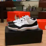 優先品質 NIKE AIR JORDAN 11 康扣 低筒 球鞋 AJ11 籃球鞋 男 女 528895-153 黑白