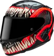 HJC RPHA 12 Venom 3 Marvel Helmet, black-white-red, Size XL for Men Black White Red