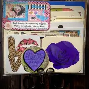 Bag -3 Collection Of 60 Junk Journal Inspiring & Sassy Saying or Images…