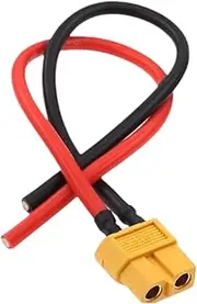 XT60 Extension Cable, Xt60 Adapter - Xt60 Connector Plug Cable, XT60 Plug Connector Female and Male with Wires, Plug Adapter Parts Wire Station Portable for Car Solar Panel Rv Drone