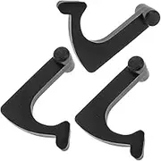 IMIKEYA 3pcs Tonearm Clamp Record Player Vinyl Parts Record Vinyl Arm Buckle Record Vinyl Adapter Vinyl Record Turntable Holder Record Weight Stabilizer Turntable Clamp Iron Black
