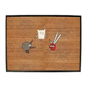 Mexican Standoff - Funny Novelty Doormat Man Cave Floor mat