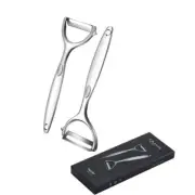 2Pcs Peelers Set, Vegetable Peelers, Potato, Carrot, Apple Peelers For