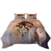 Sun Catcher the Native American Horse Coverlet