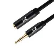 Aux Extension Cable 3.5mm Cord Stereo Audio Cable Male to Female Type Metal C...