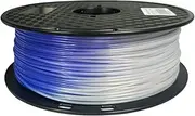 Heat Color Change PLA Violet Blue to White PLA Filament 1.75 mm 1KG 3D Printer Filament Color Changing Filament with Temperature PLA CC3D Filament