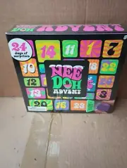Nee Doh Advent 24 Days Of Surprises A Squish Behind Every Door New Fast Shipping