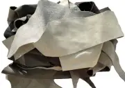 Scrap Upholstery Leather - remnants, Soft and Flexible - Various Sizes, Shape...