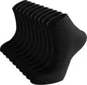 [Irisbear] Ankle Socks for Women, Cotton Gym Socks Thin Running Socks 5 Pairs