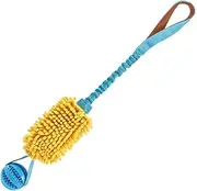 Interactive Pet Tug war Elastic Pull Rope Ball Teething Teething Stretch Pet Rope Rope Toys Dog Toys Wear-Resistant X8j4 Chew