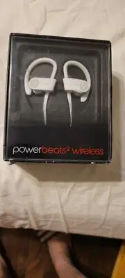 Beats by Dr. Dre Powerbeats2 Wireless Ear-Hook Wireless Headphones - White