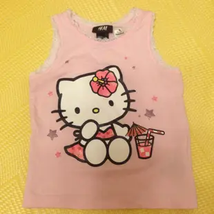 （3件250）Hello Kitty H&M 無袖嬰兒上衣
