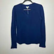 NWT SUNDANCE Avery Notch Tee Navy Blue Medium