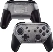 Clear Nintendo PRO Switch Custom Controller Unique Design
