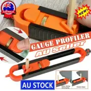 Profile Scribing Ruler Contour Gauge with Lock Professional Carpenter Tool ZO