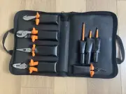Klein Tools 33529 Premium 1000V Insulated Tool Kit, 8-Piece - Made In USA - NEW