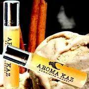 Creamy Cinnamon Vanilla Perfume Roll-On Fragrance Oil Luxury Vegan/Cruelty-Free