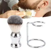 Beard Shaving Brush With Stand Man Beard Kit Synthetic Hair Shaving Brush Wi CHW
