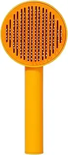 Pet Shedding Slicker Brush | Pet Kitten Puppy Hair Removal Shedding Brush - Portable Dog Grooming Skin Friendly Tool with Release Button for Bathroom