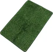 BAZEITFLOW Vivid Pet Pee Pad Wear Resistant Replaceable Fake Grass Mat for Dogs Cats Portable Decorative Grass Pad for Potty Training Indoor Use