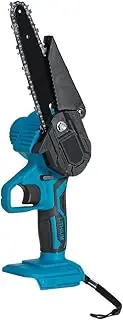6" Chainsaw Cordless Battery Rechargeable Wood Cutter Saw Chain Saws Electric (Without Battery)