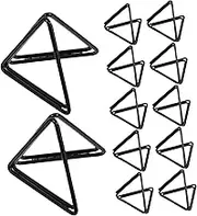 Ciieeo 36pcs Metal Sign Holder Dining Room Table Picture Holder Table Number Holder Valentine Photo Stand Memo Card Holder for Women Wire Picture Table Card Holder Photo Stands Iron Black