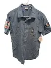 Disney Parks Junk Food Forever Blue Brushed Cotton Pinocchio SZ S, New With Tags