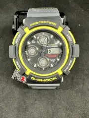 Casio G-SHOCK MUDMAN AW-570-9A Mudman 1700 Gray x Yellow Wrist Watch New in Box
