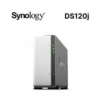 在飛比找momo購物網優惠-【Synology 群暉科技】DS120j 1Bay NAS