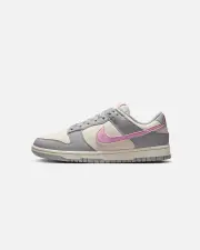 [Nike] Nike Women's Dunk Low Next Nature Smoke Grey/pink Rise - Size 6 6 Smoke Grey